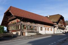 Traditional farmhouse in Charmey