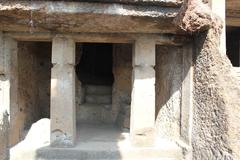 First gate of Mahakali Caves