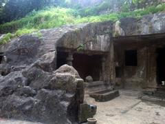 front view of an ancient sanctum