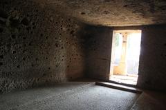 Inside view of Mahakali Caves