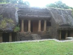 Kondivte Caves interior view