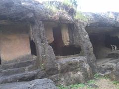 Kondivte Caves rock-cut architecture