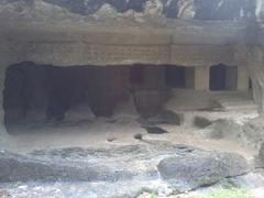 Kondivte Caves exterior view