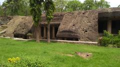 Buddha cave monument in Andheri, Mumbai, India