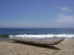 Catamaran at Marina Beach, Chennai