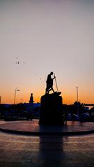 Gandhi Statue at Marina Beach in Chennai