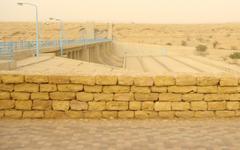 SAD ELAB dam in Riyadh, Saudi Arabia