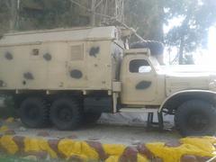 ZiL-157 truck carrying P-15 radar at 6th of October war panorama