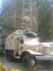 Soviet P-15 radar on display