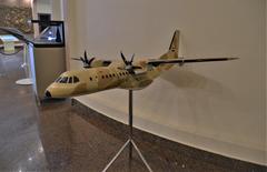 Model of CASA C-295 transport aircraft in the 1973 October War Panorama Museum in Cairo