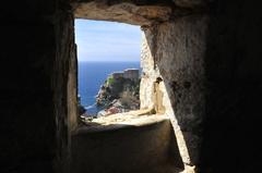 View of St. Lawrence Fortress from Minceta Fortress in Dubrovnik