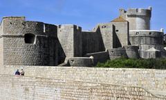 Northern walls and Minceta Fortress in Dubrovnik