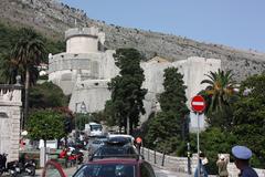 Dubrovnik cityscape with historic buildings