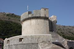 Dubrovnik cityscape and coastline