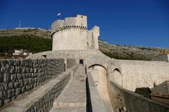 Dubrovnik Old City Walls view on December 29, 2016