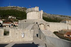 Dubrovnik Old City Walls on December 29, 2016