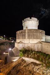 old city of Dubrovnik with its distinctive red rooftops and historic buildings