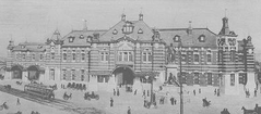 Manseibashi Station in Meiji Era