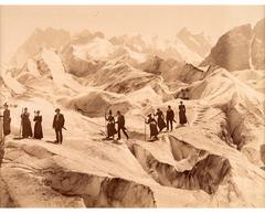 John Jullien, Traversée de la Mer de Glace painting