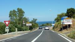 Route nationale 114 in Albères