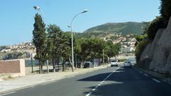 Route nationale 114 in Albères, France