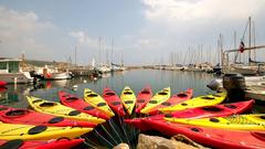 Banyuls-sur-Mer coastline and port