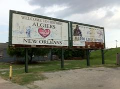 Algiers sign on Bouny Street near Delaronde Street