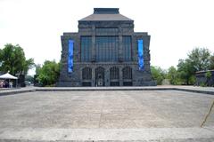 View of the Anahuacalli Museum in Mexico City