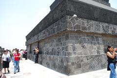 Anahuacalli Museum roof area