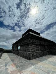 Anahuacalli Terraza view