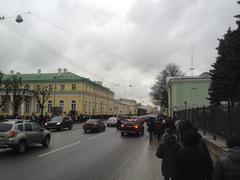 Voters' strike in St. Petersburg, Russia, January 2018