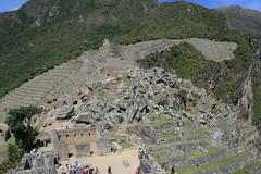 Machu Picchu ancient ruins