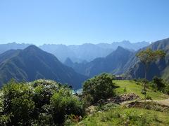 View of Machu Picchu from Salkantay Trek