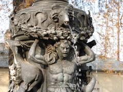 Detail of the Singing Fountain in the Royal Garden, Hradčany, Prague