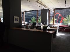 natural light in Marquette Building courtyard