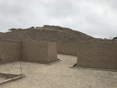 Entrance to Chumbi Charnan plaza at Huaca Pucllana