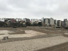 Ceremonial center Huaca Pucllana in Lima, Peru