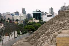 Huaca Pucllana in Lima, Peru