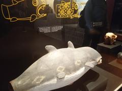 ceramic representation of a shark at Huaca Pucllana