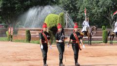 Change of Guards at Rashtrapati Bhavan, New Delhi