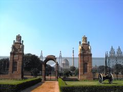 Rashtrapati Bhavan, the presidential palace in New Delhi