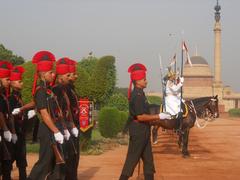 Guard Changing Ceremony at Rashtrapati Bhavan