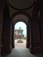 a magnificent view at Rashtrapati Bhawan