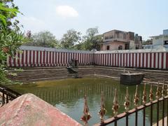 Temple Tank inside Marundeeswarar Temple