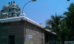 Marundeeswarar Temple main entrance in Thiruvanmiyur