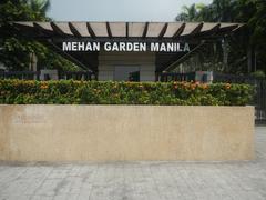 Alexander Pushkin Monument in Mehan Garden, Manila