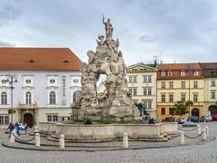 Parnas Fountain in Brno