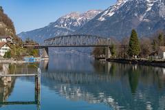 Brünigbahn Bridge in Interlaken