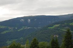 Beatenberg in Canton of Bern, Switzerland with scenic view of Lake Thun