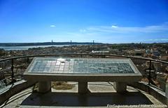 Miradouro da Senhora do Monte in Lisbon, Portugal